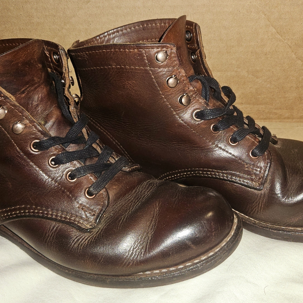 Men's Brown Leather Boots